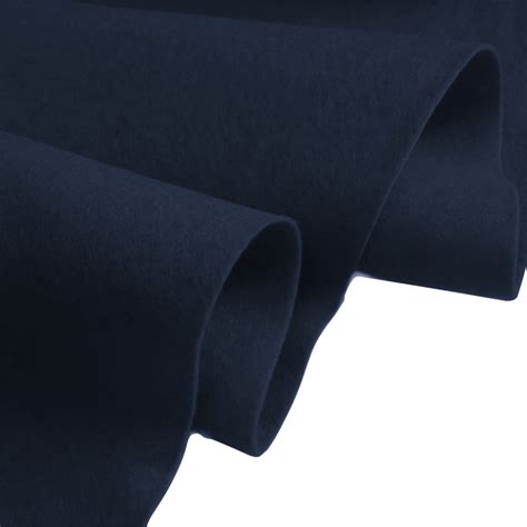 navy blue felt fabric